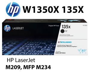 W1350X 135X HP CARTUCCIA TONER NERO alta qualità copertura 2.400 pagine  stampanti: HP LaserJet MFP M234dw M234dwe M234sdne M234sdw