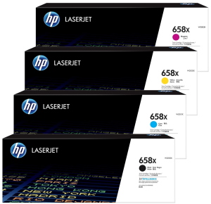 HP 658X (W2000/01/02/03X) Toner Multipack 4 colori