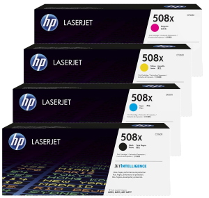 HP 508X (CF360/61/62/63X) Toner Multipack 4 colori