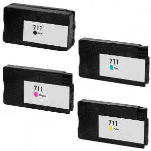 80ML PIGMENT BLACK COM HP T120,T125,T130,T520,T525,T530#H711
