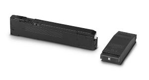 BLACK+WASTE COMPATIBLE FOR OKI C 650DN-7K#09006130