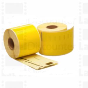 YELLOW 101MMX54MM 220PSC FOR DYMO LABELWRITER 400 #S0722430