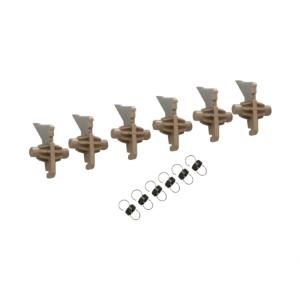 6XUPPER PICKER FINGER W/SPRING KM3050,KM4050,KM5050#2BL20080