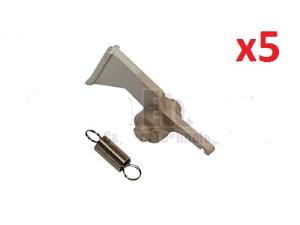 5XUPPER PICKER FINGER W/SPRING MP9001,7000,8000#AE04-4060