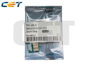 CET DRUM CHIP BLACK KONICA MINOLTA BIZHUB C220,C280,C360