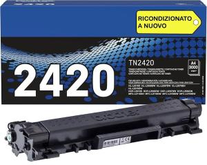 TN-2420 BROTHER CARTUCCIA TONER alta qualità 3.000 pagine  stampanti: Brother DCP- L2510D L2530DW L2550DN HL- L2310D L2350DW L2370DN L2375DW MFC- L2710DW L2730DW L2750DW