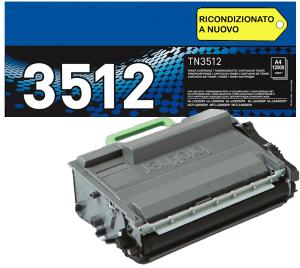 TN-3512 Cartuccia toner 12.000 pagine stampanti Brother HL-L6250DN HL-L6300DW HL-L6400DW DCP-L6600DW MFC-L6800DW MFC-L6900DW